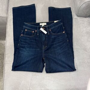 NWT- Madewell blue denim jeans